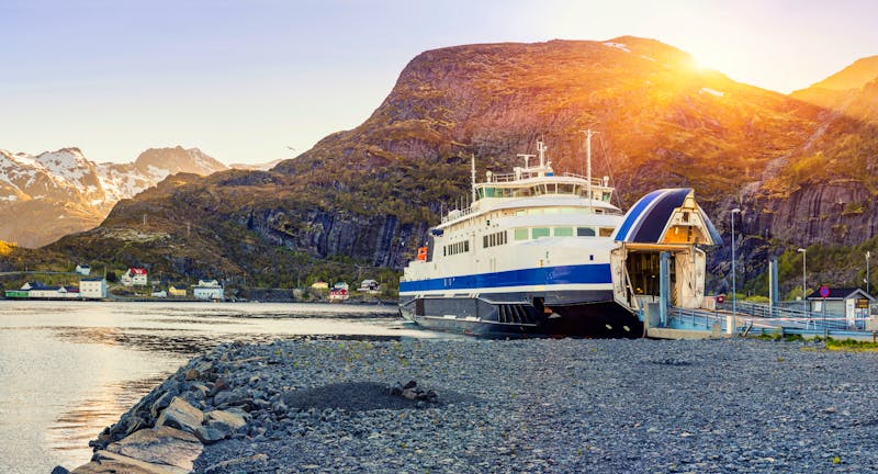 Fähre in Moskenes - Lofoten - ©Dmitry Pistrov - stock.adobe.com