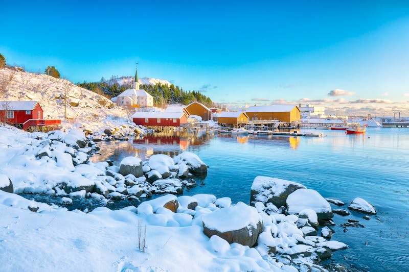 Fischerdorf Moskenes auf den Lofoten - ©pilat666 - stock.adobe.com