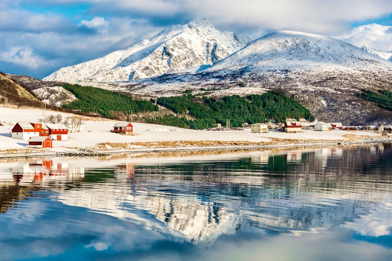 Lofoten-Landschaft bei Leknes - ©DenisaV - stock.adobe.com
