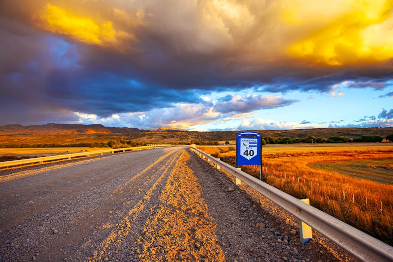 Straße Route 40 in Chubut - Argentinien - ©Kushnirov Avraham - stock.adobe.com