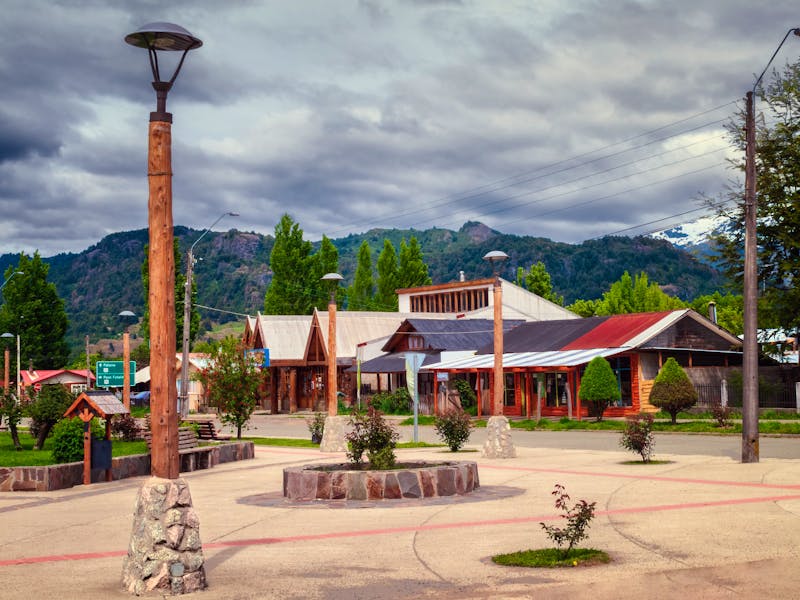 Hauptplatz in Futaleufu - Chile - ©jarcosa - stock.adobe.com