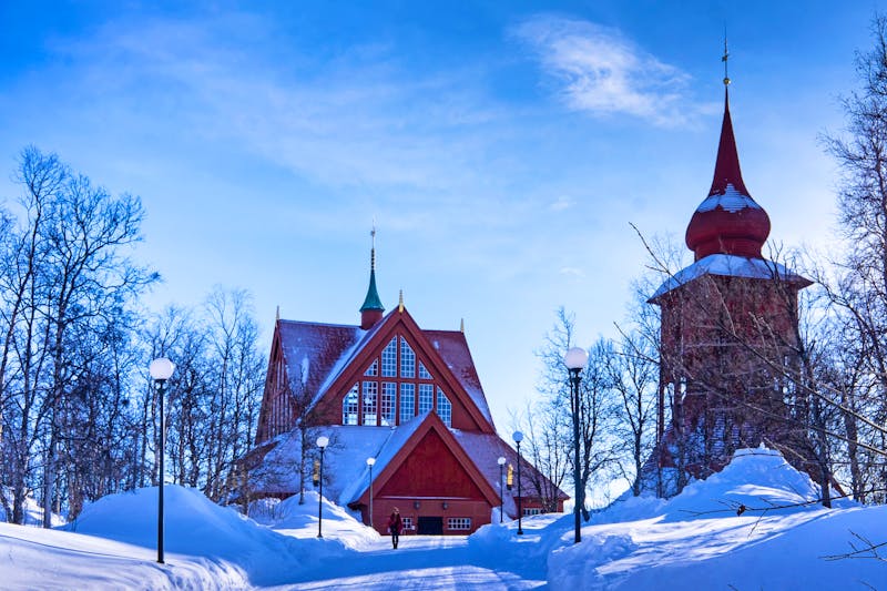 Kirche in Kiruna - Schwedisch Lappland - ©Henk Vrieselaar - stock.adobe.com