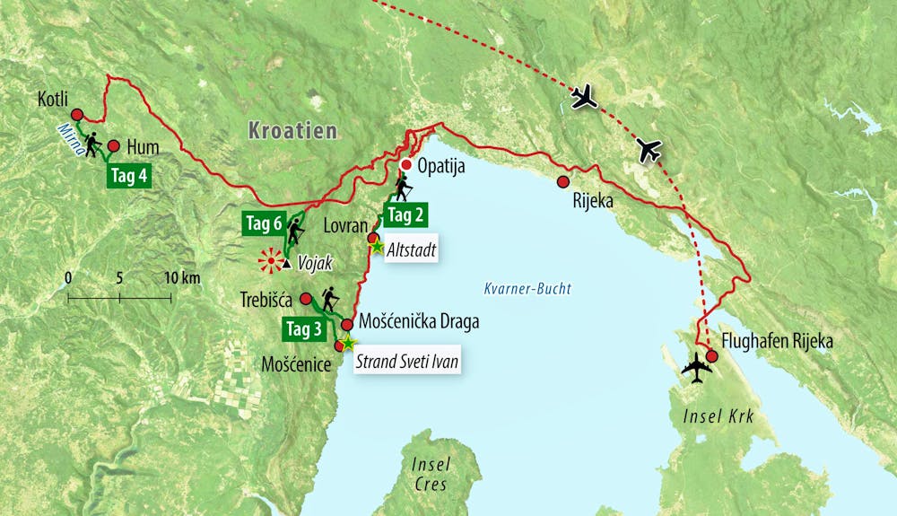Ihre Reiseroute GO-WAHRI – © Eberhardt TRAVEL 