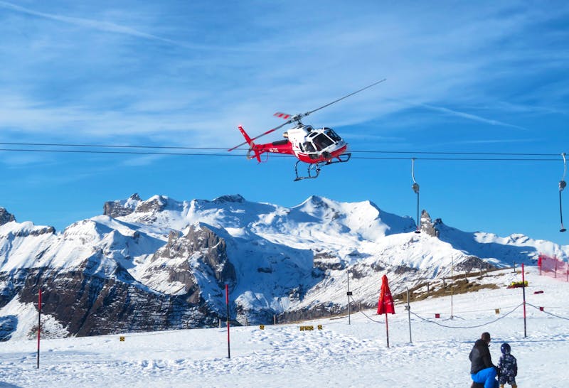 Auf dem Männlichen - Helikopter-Rundflüge  - ©Annette Weise - Eberhardt TRAVEL