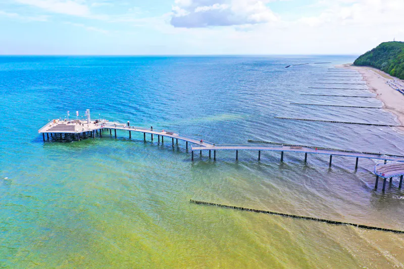 Neue Seebrücke in Koserow - Insel Usedom - &copy;UsedomCards.de - stock.adobe.com