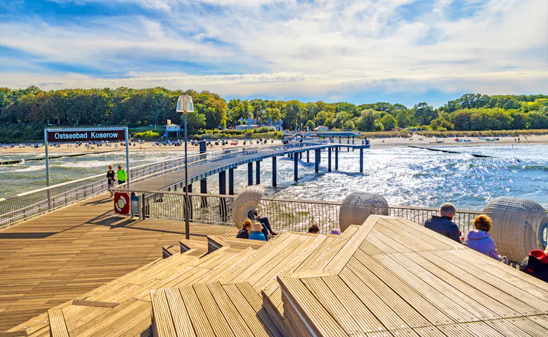Neue Seebrücke in Koserow - Insel Usedom - &copy;Isnurnfoto. - stock.adobe.com