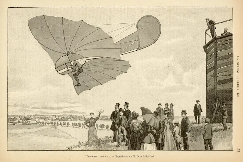 Otto-Lilienthal-Flugmodell 1894 - &copy;Archivist - stock.adobe.com