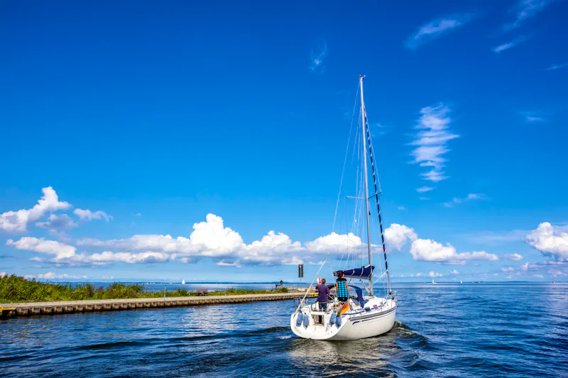 Boot am Oderhaff bei Ueckermünde - &copy;Sina Ettmer - stock.adobe.com