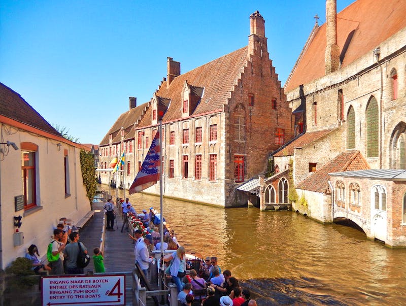 Grachten-Bootsfahrt in Brügge - ©Kerstin Hugel - Eberhardt TRAVEL