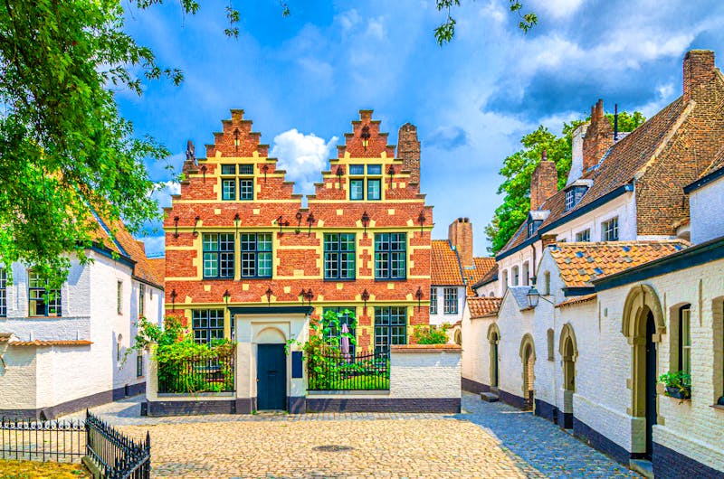 Beginenhof in Kortrijk - Flandern - ©Aliaksandr - stock.adobe.com