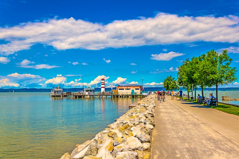 Leuchtturm von Podersdorf am Neusiedler See - ©dudlajzov - stock.adobe.com