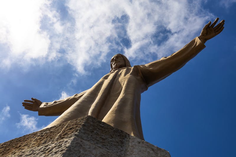 Christus-Statue auf dem Tibidabo Berg über Barcelona - ©Retan - stock.adobe.com