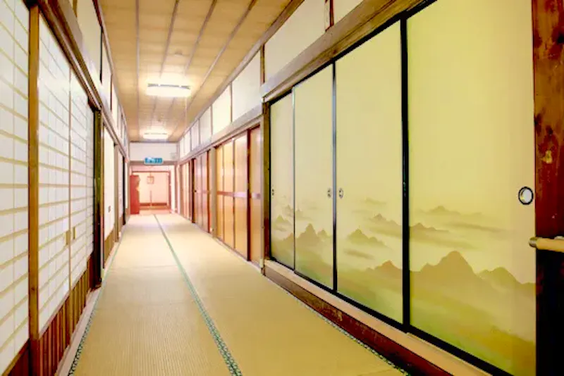 Zimmerkomplex im Kakurinbo-Tempel in Minobu - &copy;Kakurinbo