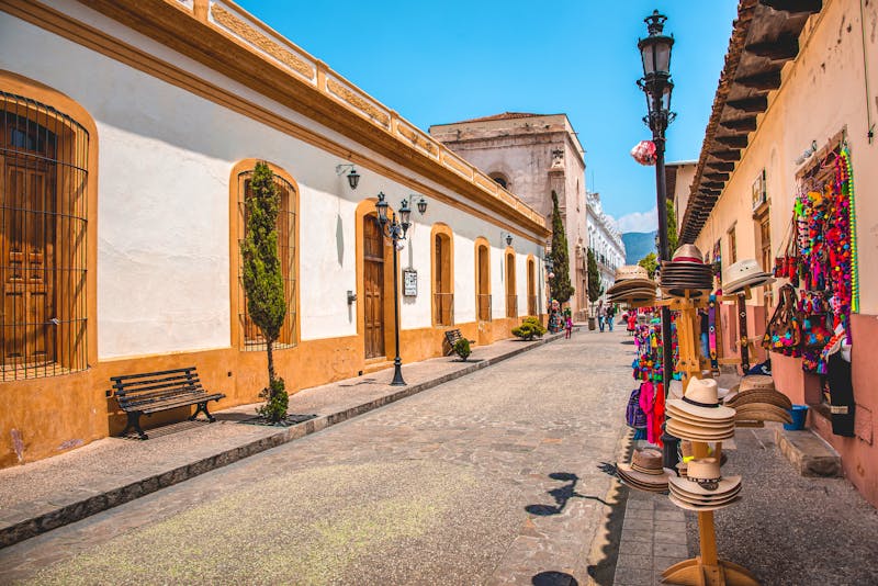 Straße in San Cristobal de las Casas in Mexiko - ©Javier - stock.adobe.com