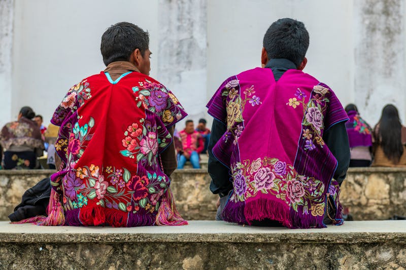 Mexikaner in traditioneller Kleidung in Zinacantan - ©SL-Photography - stock.adobe.com