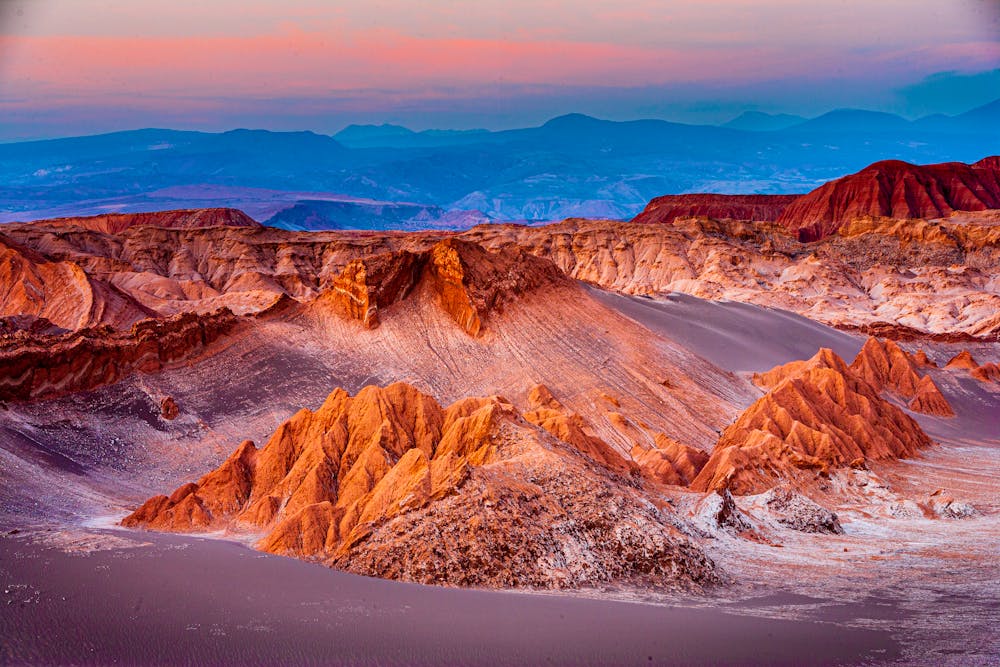 Moon Valley (Valle de la Luna) in der Atacama-Wüste - Chile &ndash; &copy; Chris Stenger - stock.adobe.com