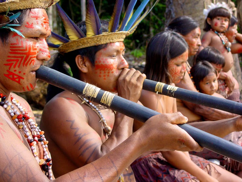 Indigene Gemeinschaft bei Manaus - ©Amazon Eco Park Jungle Lodge