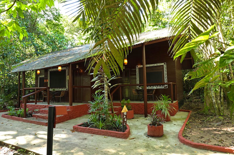 Amazon Eco Park Jungle Lodge - Außenansicht Zimmer Beispiel - ©Amazon Eco Park Jungle Lodge