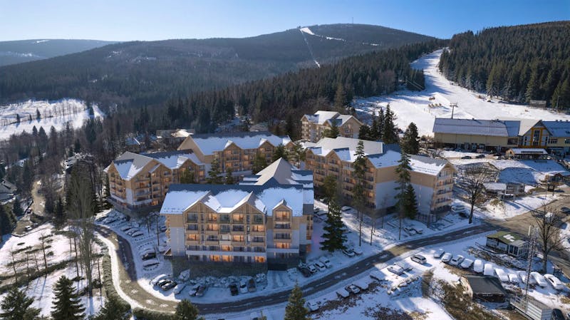 Forest Park Resort & Spa in Bad Flinsberg - Außenbereich in Winter  – ©Forest Park Resort & Spa in Bad Flinsberg / Polen 