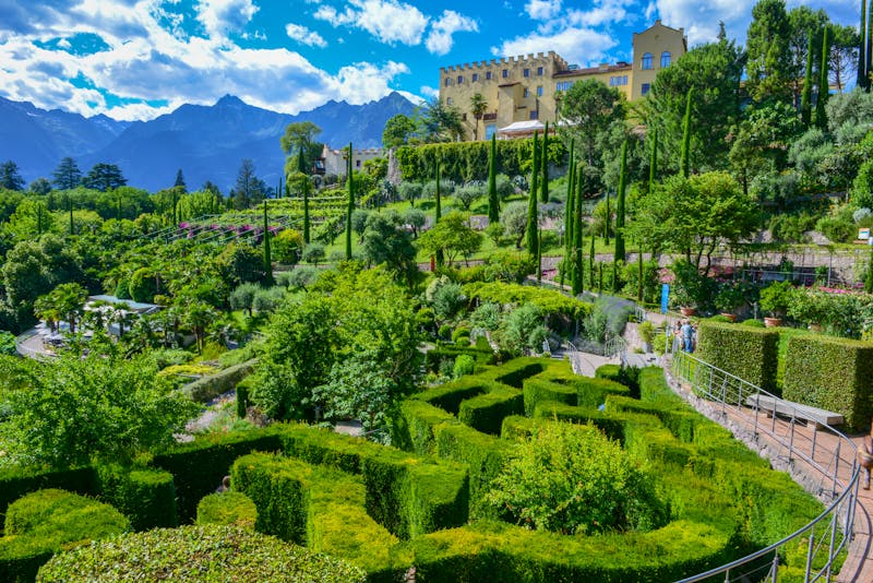 Die Gärten von Schloss Trauttmansdorff in Meran - Italien - ©fotoember - stock.adobe.com
