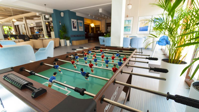 Lobby-Bereich im Paula Wellness & Resort – ©Paula Wellness & Resort