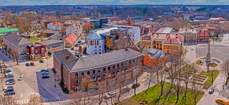Luftaufnahme Cesis - ©Aerial Film Studio - Adobe Stock