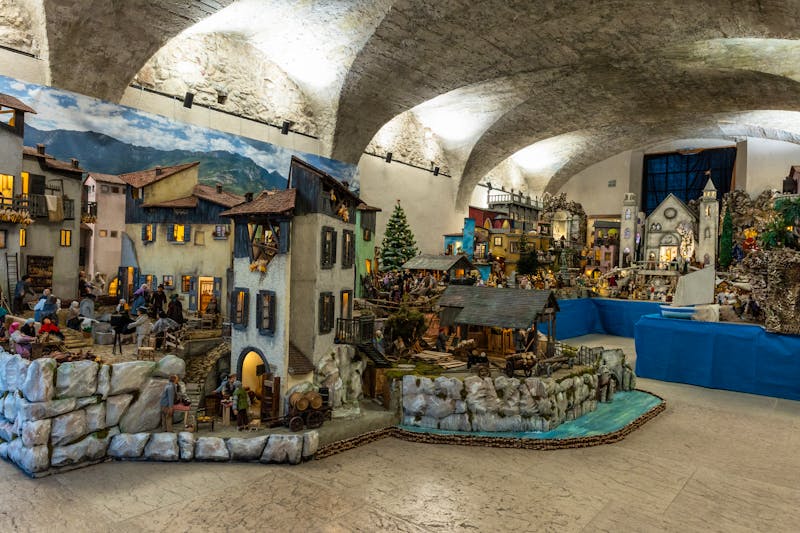 Nomi im Trentino - Ausstellung mit Weihnachtskrippen - ©Marco Gober