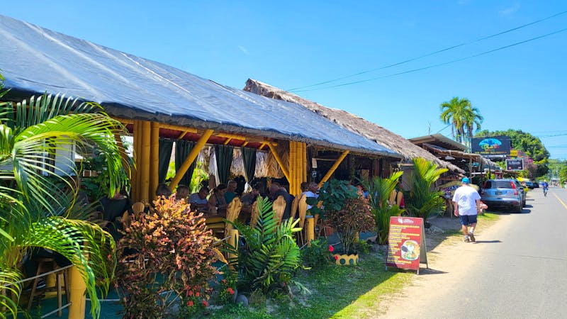 unser Restaurant am Rande des Cahuita-Nationalparks, Costa Rica - ©Franziska Bergmann - Eberhardt TRAVEL