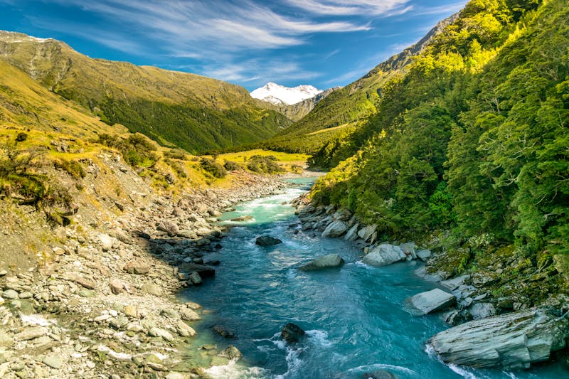 Fluss im Mount Aspiring National Park - ©Martin Capek - stock.adobe.com
