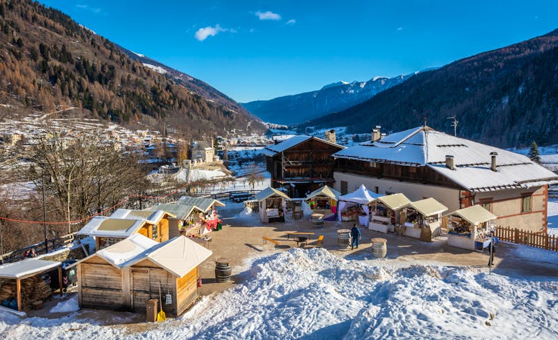 Ossana im Val di Sole - Weihnachtsmarkt  - ©lorenza62 - stock.adobe.com