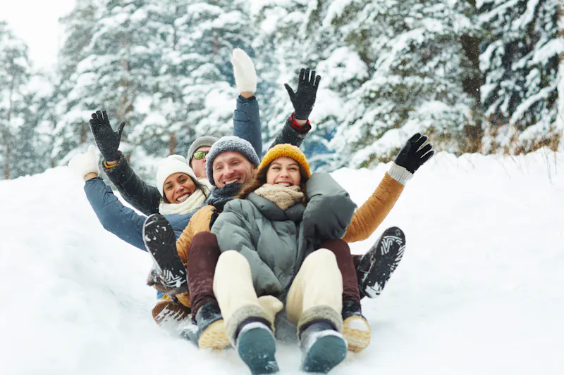 Spaß im Schnee - &copy;pressmaster - stock.adobe.com