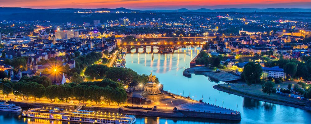 Deutsches Eck in Koblenz, Deutschland – © Adrian72 - stock.adobe.com