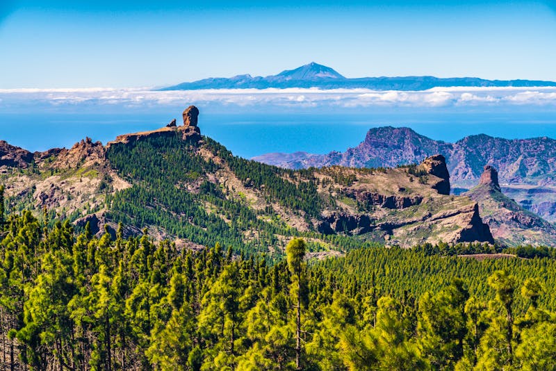 Bergwelt in Gran Canaria - Blick auf den Roque Nublo   - ©stockme - stock.adobe.com