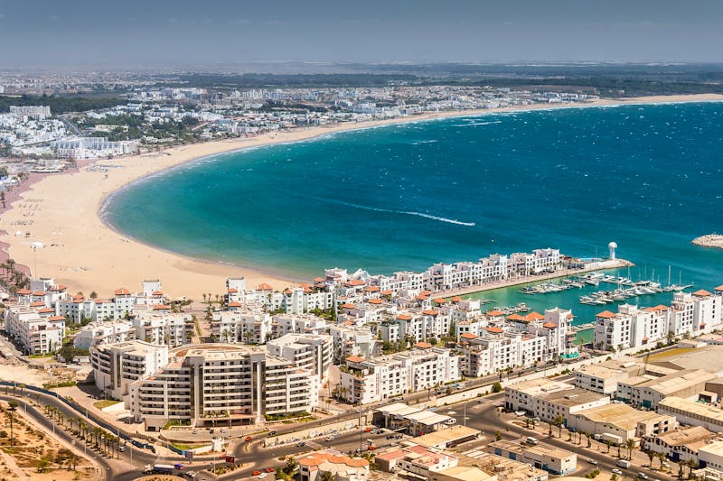 Agadir - Panoramablick auf die Hafenstadt  - ©PASTA DESIGN - stock.adobe.com