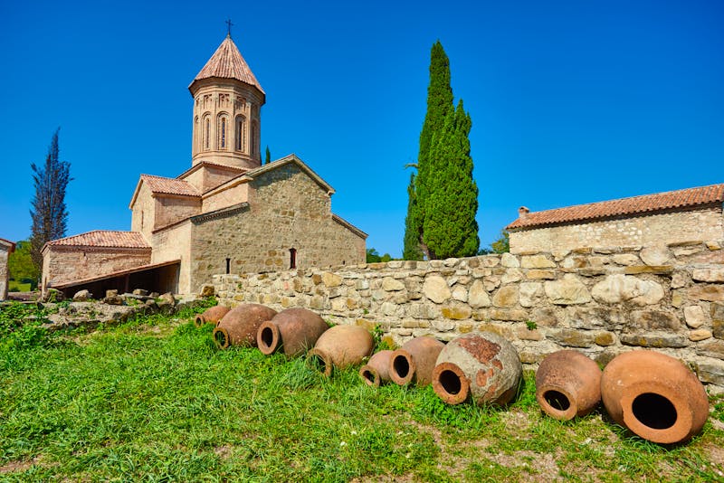 Kloster Ikalto bei Telawi in der Region Kachetien - ©Kadmy - stock.adobe.com