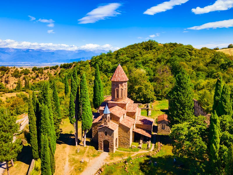Kloster Ikalto bei Telawi in der Region Kachetien - ©saiko3p - stock.adobe.com