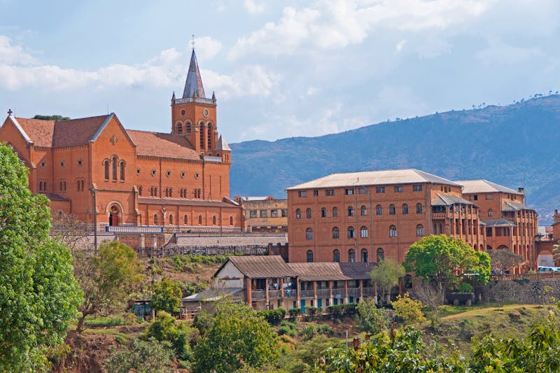 Kathedrale des Unbefleckten Herzen Mariens, Ambositra - ©Dr. W. Bruechle, Weiterstadt - Adobe Stock