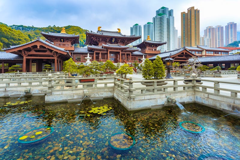 Chi Lin Kloster in Hongkong - ©CHATCHAI - stock.adobe.com