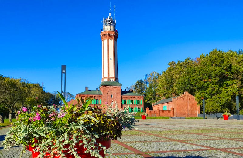 Leuchtturm von Horst (Niechorze) an der polnischen Ostsee - ©Marlies Thrum - Eberhardt TRAVEL