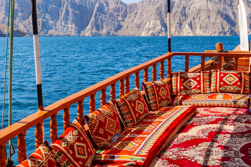 Traditionellen Dhau-Schiff an der von Khasab, Musandam, Oman - ©Ekaterina Elagina - stock.adobe.com