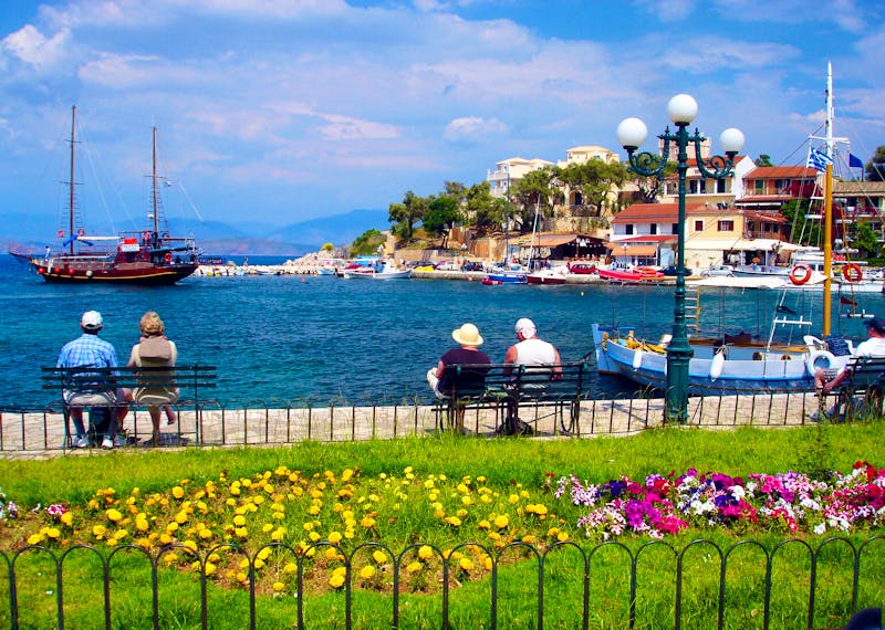 Fischerort Kassiopi im Nordosten der Insel Korfu - ©Henry Czauderna - stock.adobe.com