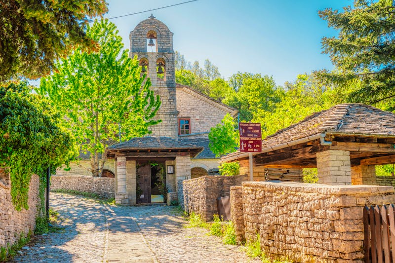 Bergdorf Monodendri in der griechischen Region Epirus - &copy;Zedspider - stock.adobe.com