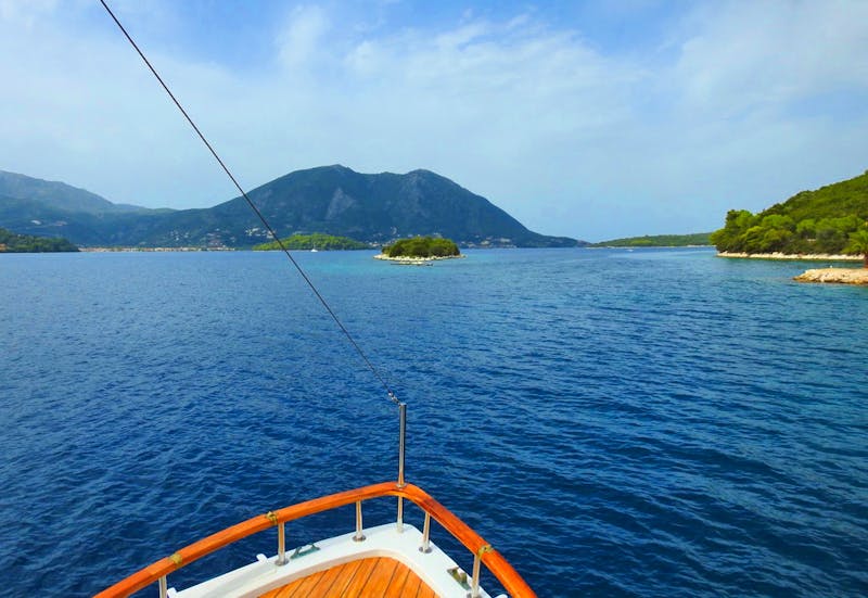 Bootstour von der Insel Lefkada - Griechenland  - &copy;Sabine Letzybyll - Eberhardt TRAVEL