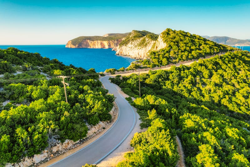 Inselrundfahrt auf Lefkada - Griechenland - ©Zedspider - stock.adobe.com