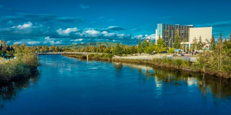 Chena Fluss in Fairbanks in Alaska - ©Joseph Sohm/www.VisionsOfAmerica.com - stock.adobe.com