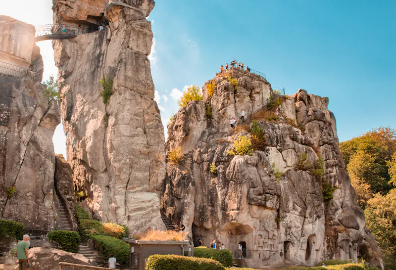 Externsteine im Teutoburger Wald - &copy;Alice_D - stock.adobe.com