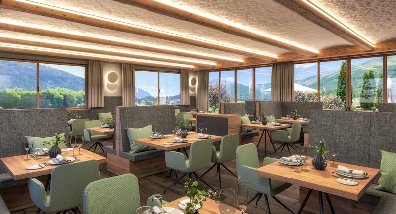 Achenchalet Rendering Stube – © Boutiquehotel Acherl