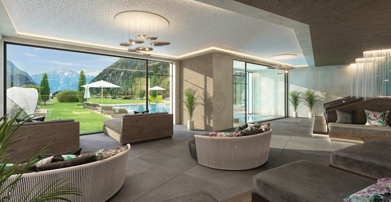 Achenchalet Wellness Pool – © Boutiquehotel Acherl