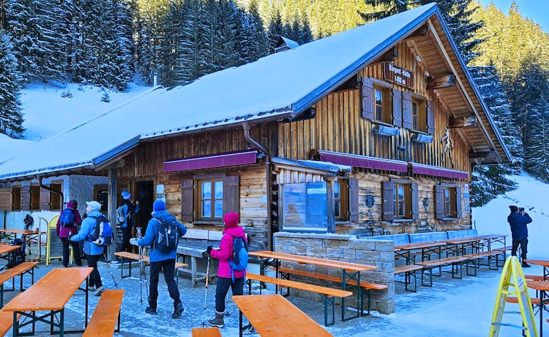 Einkehr in die Bärgunthütte - ©Ria Heilmann - Eberhardt TRAVEL