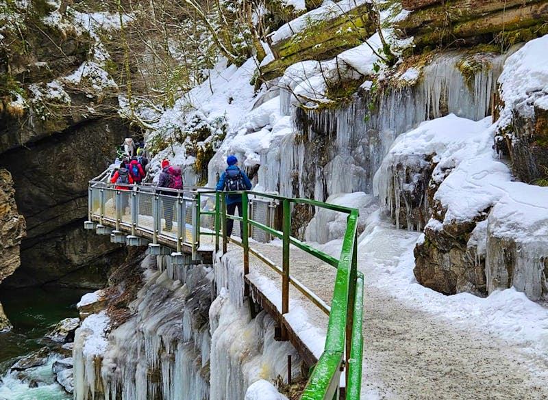 Wanderung durch die Breitachklamm - ©Ria Heilmann - Eberhardt TRAVEL